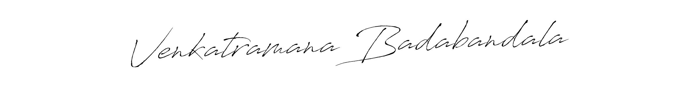 Also You can easily find your signature by using the search form. We will create Venkatramana Badabandala name handwritten signature images for you free of cost using Antro_Vectra sign style. Venkatramana Badabandala signature style 6 images and pictures png