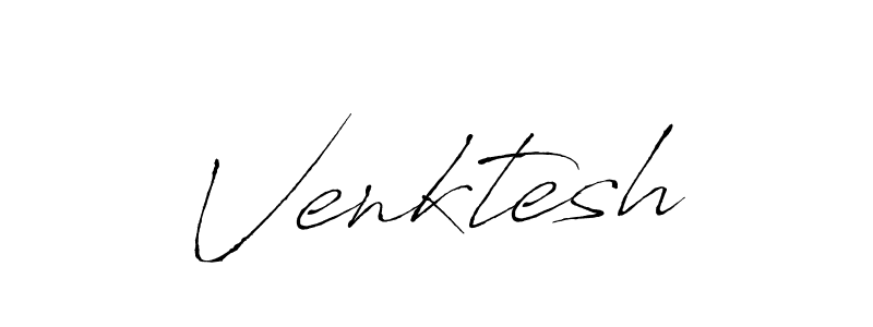 Make a beautiful signature design for name Venktesh. With this signature (Antro_Vectra) style, you can create a handwritten signature for free. Venktesh signature style 6 images and pictures png
