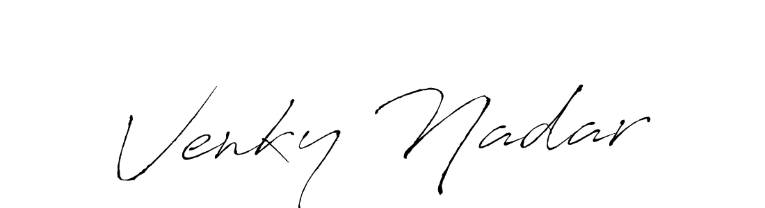 You should practise on your own different ways (Antro_Vectra) to write your name (Venky Nadar) in signature. don't let someone else do it for you. Venky Nadar signature style 6 images and pictures png