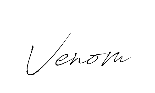 Venom stylish signature style. Best Handwritten Sign (Antro_Vectra) for my name. Handwritten Signature Collection Ideas for my name Venom. Venom signature style 6 images and pictures png