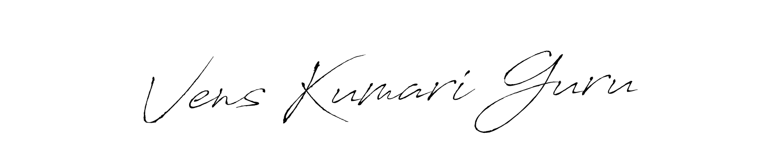 Use a signature maker to create a handwritten signature online. With this signature software, you can design (Antro_Vectra) your own signature for name Vens Kumari Guru. Vens Kumari Guru signature style 6 images and pictures png