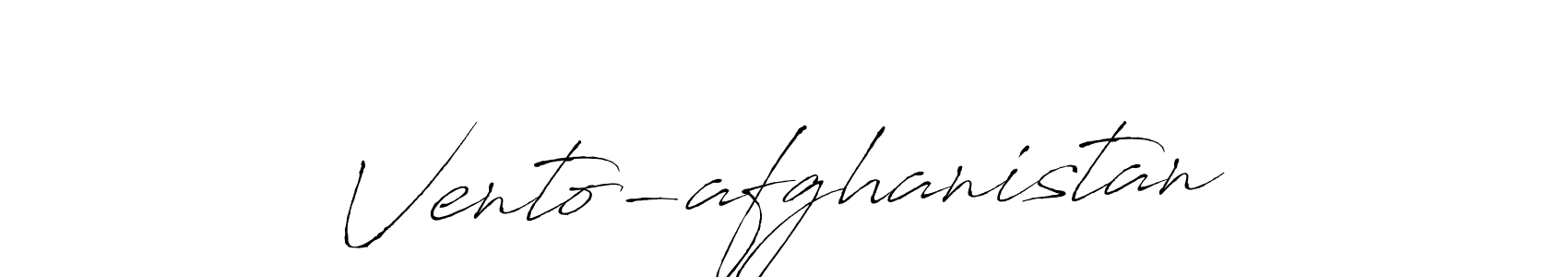 Create a beautiful signature design for name Vento-afghanistan. With this signature (Antro_Vectra) fonts, you can make a handwritten signature for free. Vento-afghanistan signature style 6 images and pictures png