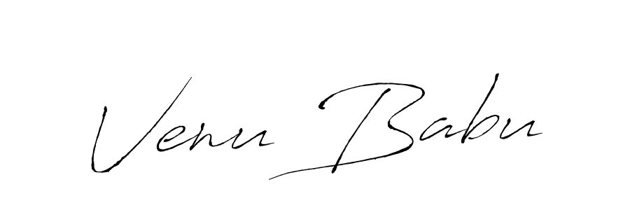 The best way (Antro_Vectra) to make a short signature is to pick only two or three words in your name. The name Venu Babu include a total of six letters. For converting this name. Venu Babu signature style 6 images and pictures png