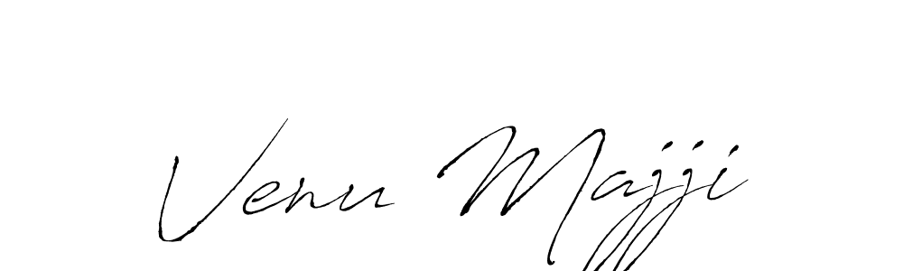 Create a beautiful signature design for name Venu Majji. With this signature (Antro_Vectra) fonts, you can make a handwritten signature for free. Venu Majji signature style 6 images and pictures png