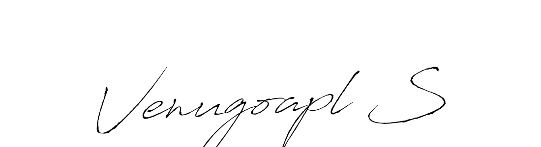 It looks lik you need a new signature style for name Venugoapl S. Design unique handwritten (Antro_Vectra) signature with our free signature maker in just a few clicks. Venugoapl S signature style 6 images and pictures png