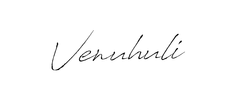 Similarly Antro_Vectra is the best handwritten signature design. Signature creator online .You can use it as an online autograph creator for name Venuhuli. Venuhuli signature style 6 images and pictures png