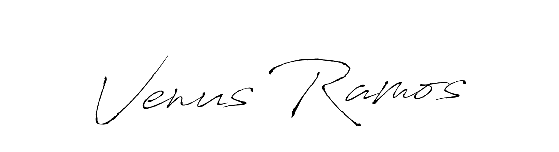 Design your own signature with our free online signature maker. With this signature software, you can create a handwritten (Antro_Vectra) signature for name Venus Ramos. Venus Ramos signature style 6 images and pictures png