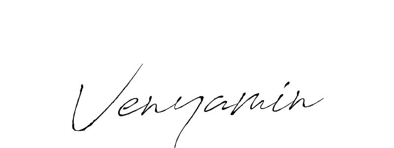 How to make Venyamin signature? Antro_Vectra is a professional autograph style. Create handwritten signature for Venyamin name. Venyamin signature style 6 images and pictures png