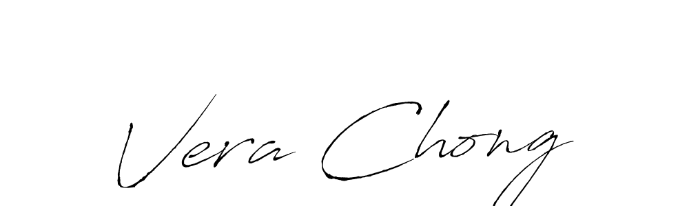 Also we have Vera Chong name is the best signature style. Create professional handwritten signature collection using Antro_Vectra autograph style. Vera Chong signature style 6 images and pictures png