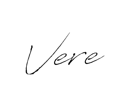 Antro_Vectra is a professional signature style that is perfect for those who want to add a touch of class to their signature. It is also a great choice for those who want to make their signature more unique. Get Vere name to fancy signature for free. Vere signature style 6 images and pictures png