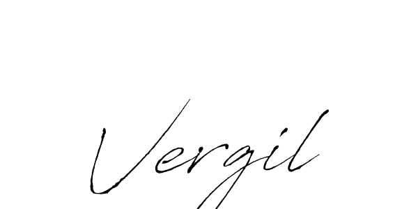 The best way (Antro_Vectra) to make a short signature is to pick only two or three words in your name. The name Vergil include a total of six letters. For converting this name. Vergil signature style 6 images and pictures png