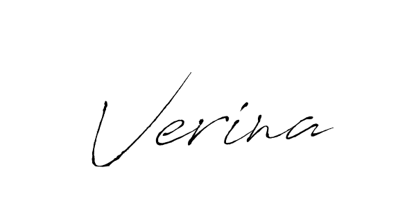 How to make Verina signature? Antro_Vectra is a professional autograph style. Create handwritten signature for Verina name. Verina signature style 6 images and pictures png