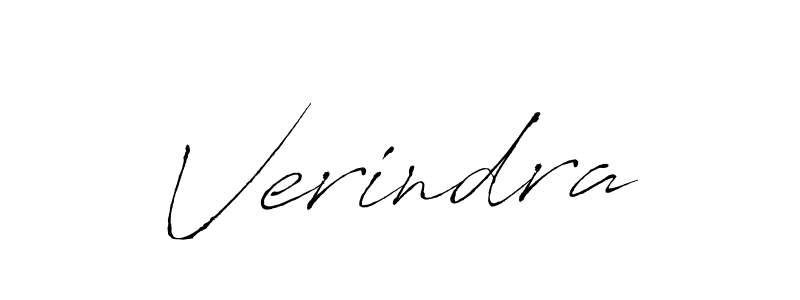 Design your own signature with our free online signature maker. With this signature software, you can create a handwritten (Antro_Vectra) signature for name Verindra. Verindra signature style 6 images and pictures png