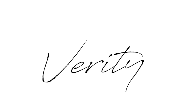 Design your own signature with our free online signature maker. With this signature software, you can create a handwritten (Antro_Vectra) signature for name Verity. Verity signature style 6 images and pictures png