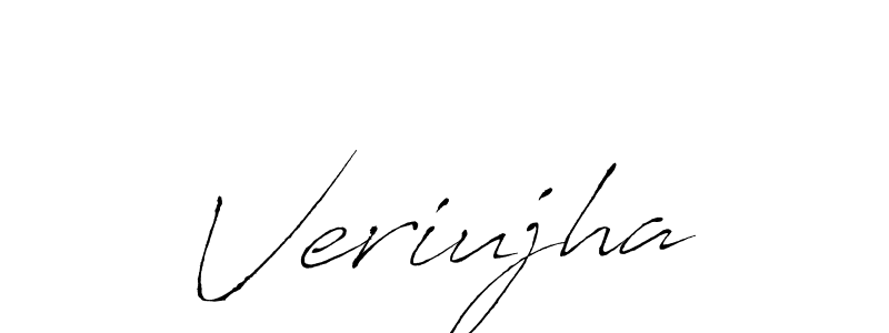 How to make Veriujha signature? Antro_Vectra is a professional autograph style. Create handwritten signature for Veriujha name. Veriujha signature style 6 images and pictures png