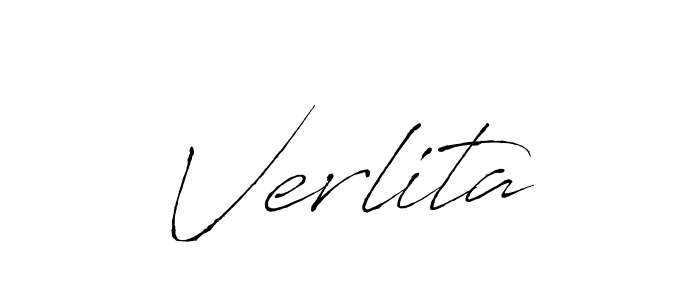 Antro_Vectra is a professional signature style that is perfect for those who want to add a touch of class to their signature. It is also a great choice for those who want to make their signature more unique. Get Verlita name to fancy signature for free. Verlita signature style 6 images and pictures png