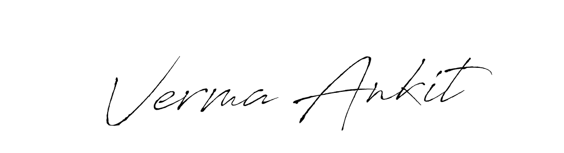 Here are the top 10 professional signature styles for the name Verma Ankit. These are the best autograph styles you can use for your name. Verma Ankit signature style 6 images and pictures png
