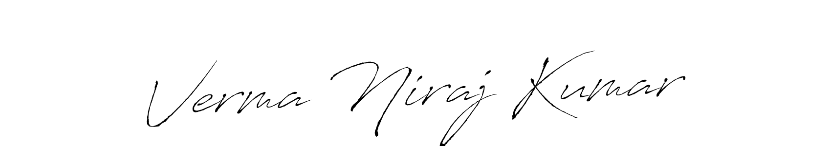 You should practise on your own different ways (Antro_Vectra) to write your name (Verma Niraj Kumar) in signature. don't let someone else do it for you. Verma Niraj Kumar signature style 6 images and pictures png