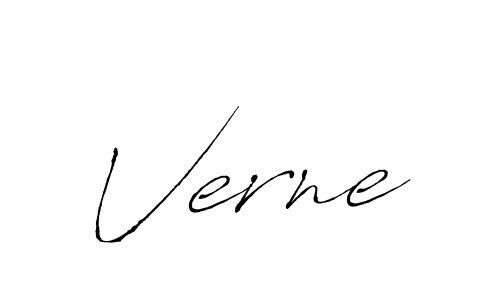 Make a beautiful signature design for name Verne. With this signature (Antro_Vectra) style, you can create a handwritten signature for free. Verne signature style 6 images and pictures png