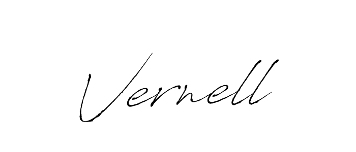 How to make Vernell signature? Antro_Vectra is a professional autograph style. Create handwritten signature for Vernell name. Vernell signature style 6 images and pictures png