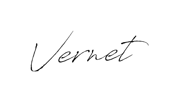 How to make Vernet signature? Antro_Vectra is a professional autograph style. Create handwritten signature for Vernet name. Vernet signature style 6 images and pictures png