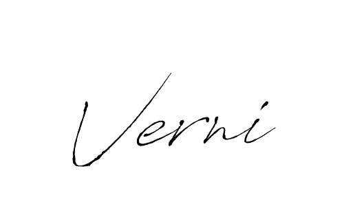 Best and Professional Signature Style for Verni. Antro_Vectra Best Signature Style Collection. Verni signature style 6 images and pictures png