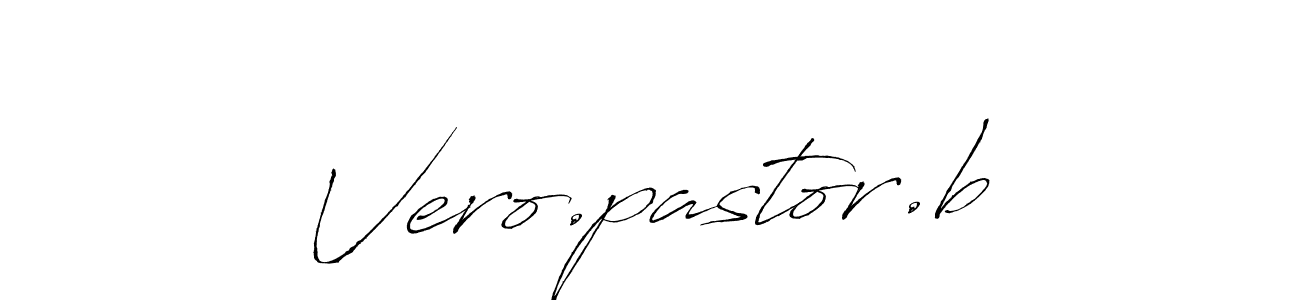 Use a signature maker to create a handwritten signature online. With this signature software, you can design (Antro_Vectra) your own signature for name Vero.pastor.b. Vero.pastor.b signature style 6 images and pictures png