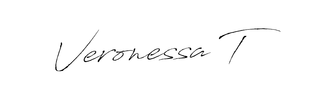 Design your own signature with our free online signature maker. With this signature software, you can create a handwritten (Antro_Vectra) signature for name Veronessa T. Veronessa T signature style 6 images and pictures png