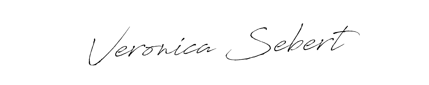 How to make Veronica Sebert signature? Antro_Vectra is a professional autograph style. Create handwritten signature for Veronica Sebert name. Veronica Sebert signature style 6 images and pictures png