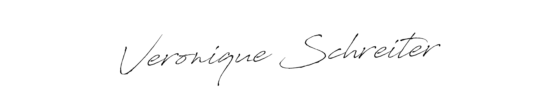 Create a beautiful signature design for name Veronique Schreiter. With this signature (Antro_Vectra) fonts, you can make a handwritten signature for free. Veronique Schreiter signature style 6 images and pictures png