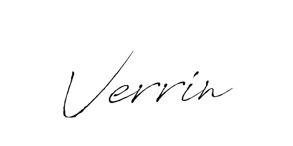 Also we have Verrin name is the best signature style. Create professional handwritten signature collection using Antro_Vectra autograph style. Verrin signature style 6 images and pictures png
