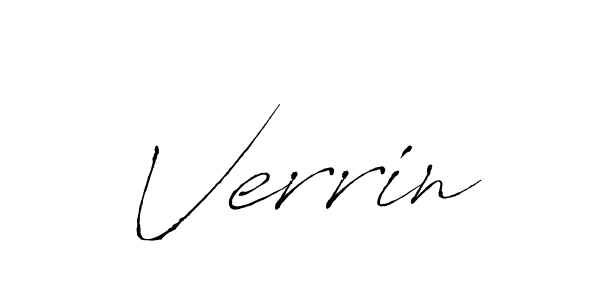 Also we have Verrin name is the best signature style. Create professional handwritten signature collection using Antro_Vectra autograph style. Verrin signature style 6 images and pictures png