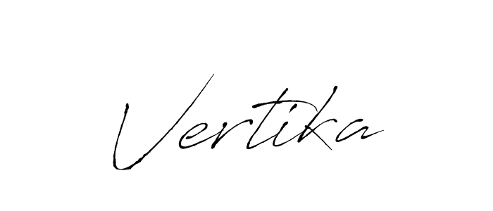 Vertika stylish signature style. Best Handwritten Sign (Antro_Vectra) for my name. Handwritten Signature Collection Ideas for my name Vertika. Vertika signature style 6 images and pictures png