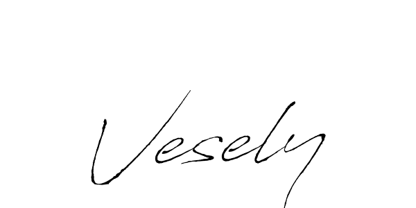 Once you've used our free online signature maker to create your best signature Antro_Vectra style, it's time to enjoy all of the benefits that Vesely name signing documents. Vesely signature style 6 images and pictures png