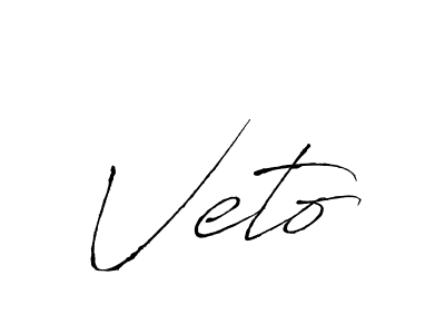 How to make Veto signature? Antro_Vectra is a professional autograph style. Create handwritten signature for Veto name. Veto signature style 6 images and pictures png