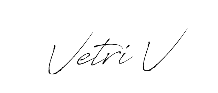 if you are searching for the best signature style for your name Vetri V. so please give up your signature search. here we have designed multiple signature styles  using Antro_Vectra. Vetri V signature style 6 images and pictures png