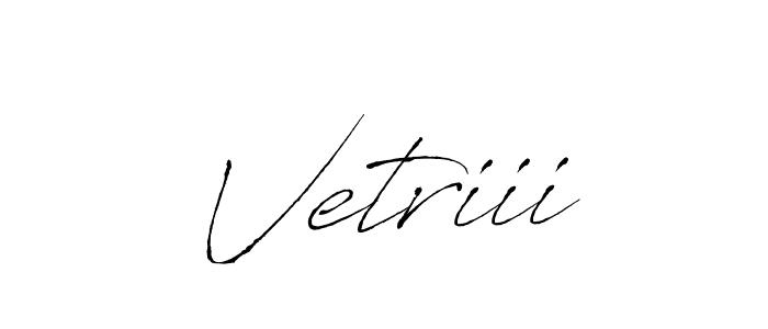 Vetriii stylish signature style. Best Handwritten Sign (Antro_Vectra) for my name. Handwritten Signature Collection Ideas for my name Vetriii. Vetriii signature style 6 images and pictures png