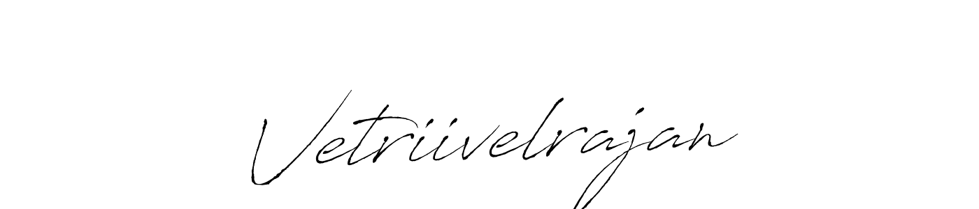 How to Draw Vetriivelrajan signature style? Antro_Vectra is a latest design signature styles for name Vetriivelrajan. Vetriivelrajan signature style 6 images and pictures png