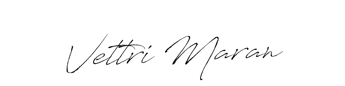 You should practise on your own different ways (Antro_Vectra) to write your name (Vettri Maran) in signature. don't let someone else do it for you. Vettri Maran signature style 6 images and pictures png