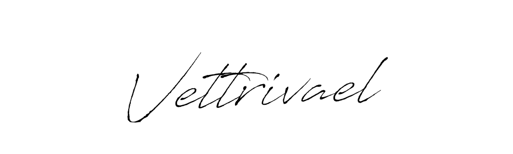 You should practise on your own different ways (Antro_Vectra) to write your name (Vettrivael) in signature. don't let someone else do it for you. Vettrivael signature style 6 images and pictures png