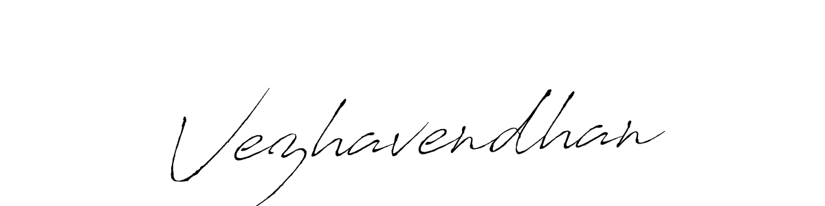 The best way (Antro_Vectra) to make a short signature is to pick only two or three words in your name. The name Vezhavendhan include a total of six letters. For converting this name. Vezhavendhan signature style 6 images and pictures png