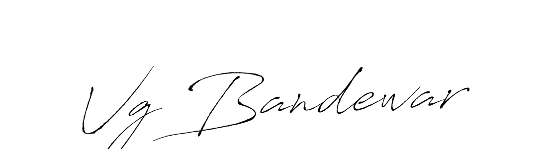 Also You can easily find your signature by using the search form. We will create Vg Bandewar name handwritten signature images for you free of cost using Antro_Vectra sign style. Vg Bandewar signature style 6 images and pictures png
