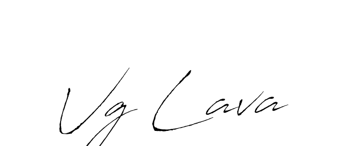 Vg Lava stylish signature style. Best Handwritten Sign (Antro_Vectra) for my name. Handwritten Signature Collection Ideas for my name Vg Lava. Vg Lava signature style 6 images and pictures png