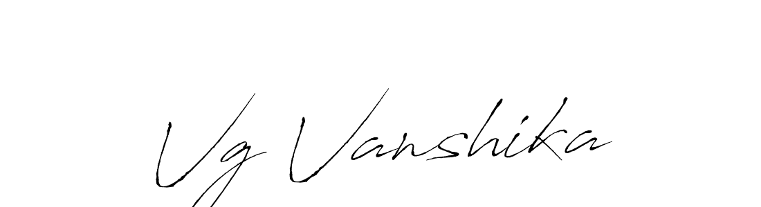 Also we have Vg Vanshika name is the best signature style. Create professional handwritten signature collection using Antro_Vectra autograph style. Vg Vanshika signature style 6 images and pictures png