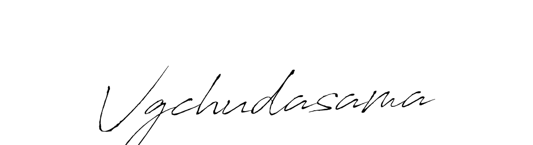 How to make Vgchudasama name signature. Use Antro_Vectra style for creating short signs online. This is the latest handwritten sign. Vgchudasama signature style 6 images and pictures png