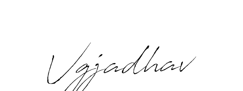 Make a beautiful signature design for name Vgjadhav. Use this online signature maker to create a handwritten signature for free. Vgjadhav signature style 6 images and pictures png