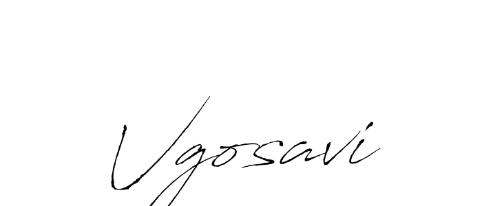 Antro_Vectra is a professional signature style that is perfect for those who want to add a touch of class to their signature. It is also a great choice for those who want to make their signature more unique. Get Vgosavi name to fancy signature for free. Vgosavi signature style 6 images and pictures png