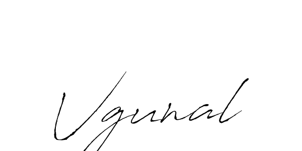 It looks lik you need a new signature style for name Vgunal. Design unique handwritten (Antro_Vectra) signature with our free signature maker in just a few clicks. Vgunal signature style 6 images and pictures png