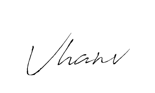 Also You can easily find your signature by using the search form. We will create Vhanv name handwritten signature images for you free of cost using Antro_Vectra sign style. Vhanv signature style 6 images and pictures png