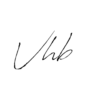 How to Draw Vhb signature style? Antro_Vectra is a latest design signature styles for name Vhb. Vhb signature style 6 images and pictures png